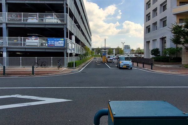 させぼ五番街トラストパーク（平面）の外観